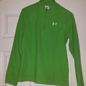 Green Under Armour pull over